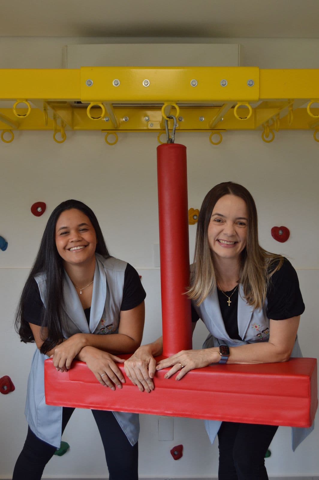 Fabiane e Mayara da Equipe Poderamente